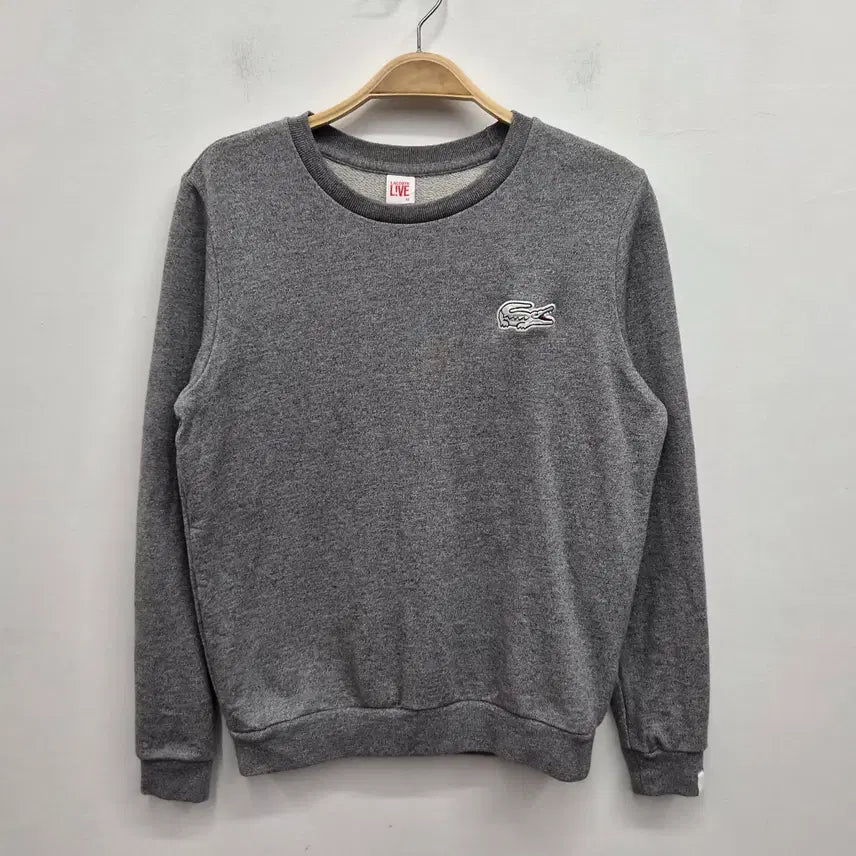 [BUNJANG] Lacoste Women's T-Shirt Grey Size XS / 라코스테 여성 티셔츠 85사이즈