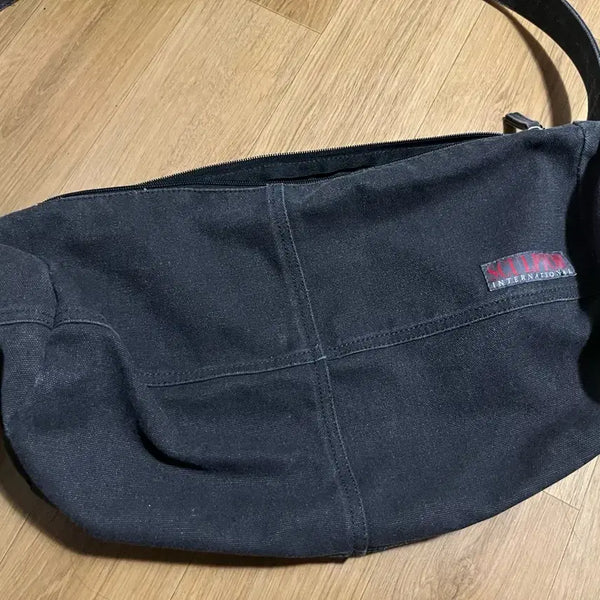 [BUNJANG] Sculptor Denim Duffle Bag / 스컬프터 데님 더플백