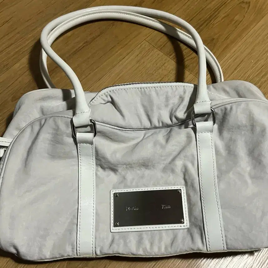 [BUNJANG] Matinkim Sporty Tote Bag White / 마뗑킴 스포티 토트백 화이트