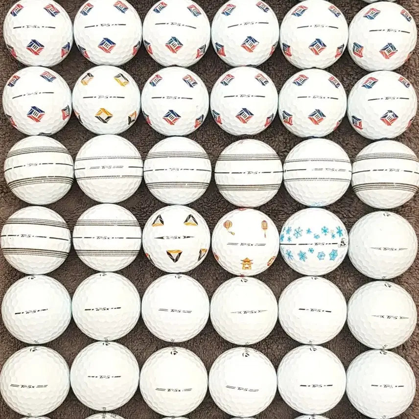 [BUNJANG] TaylorMade TP5/TP5X Golf Balls (A+/A Grade, 60 Count) / 테일러메이드 TP5X.TP5혼합A+/A급60개.골프공 로스트볼