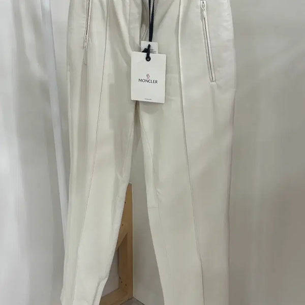 [BUNJANG] Moncler Women's Ivory Slacks Pants / 몽클레어 여성팬츠