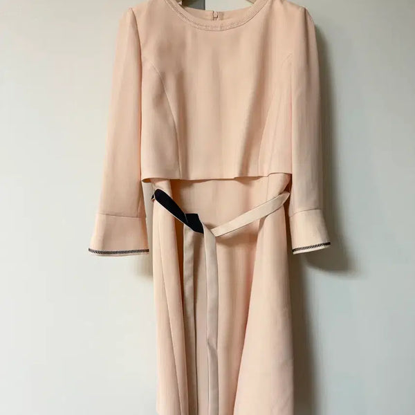 [BUNJANG] Line One-Piece Dress for Formal Occasions / 라인 원피스 결혼식 돌잔치 상견례 line