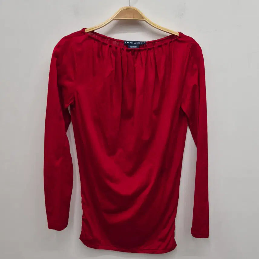 [BUNJANG] Polo Ralph Lauren Women's Red T-Shirt Size S/90 / 폴로 여성 티셔츠 90사이즈