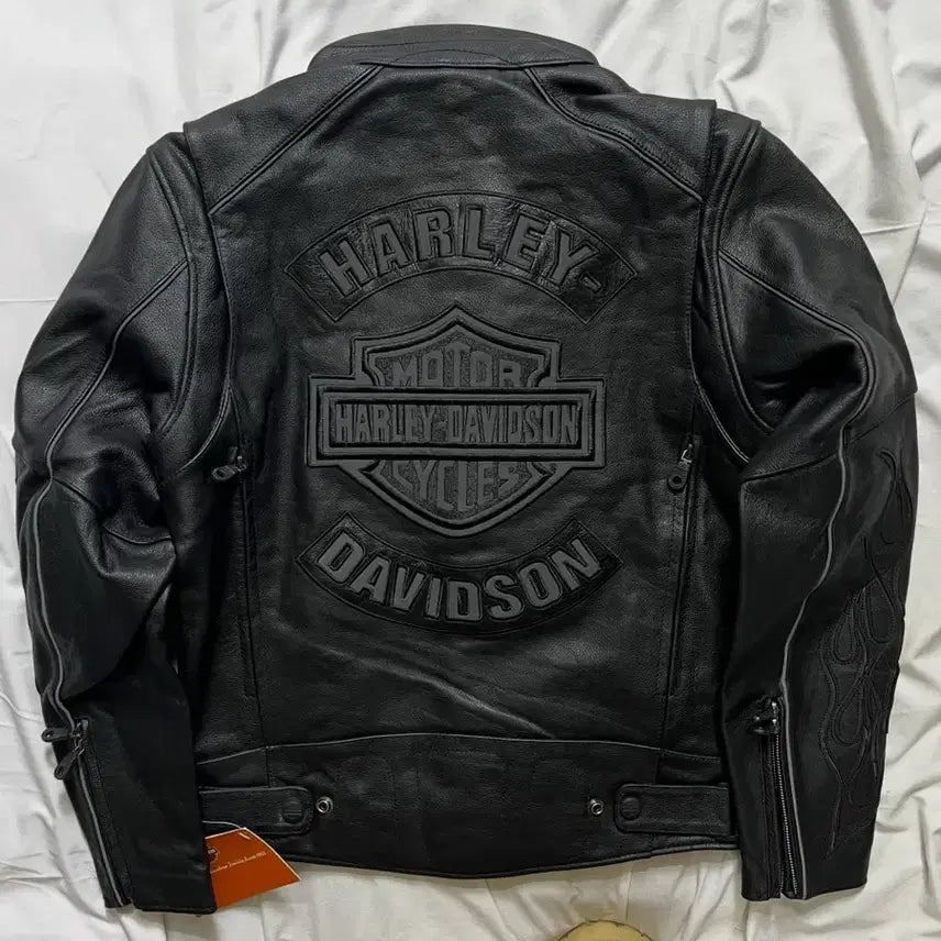 [BUNJANG] Harley-Davidson Leather Rider Jacket / 할리데이비슨 가죽 자켓