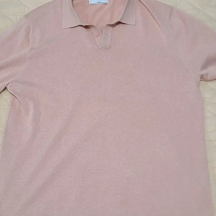 [BUNJANG] ZIOZIA Pink Short Sleeve Knit Size 105 / 지오지아  핑크 반팔 니트 105