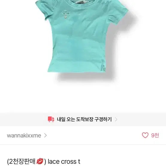 [BUNJANG] Lace Crop Top / 레이스 크롭탑