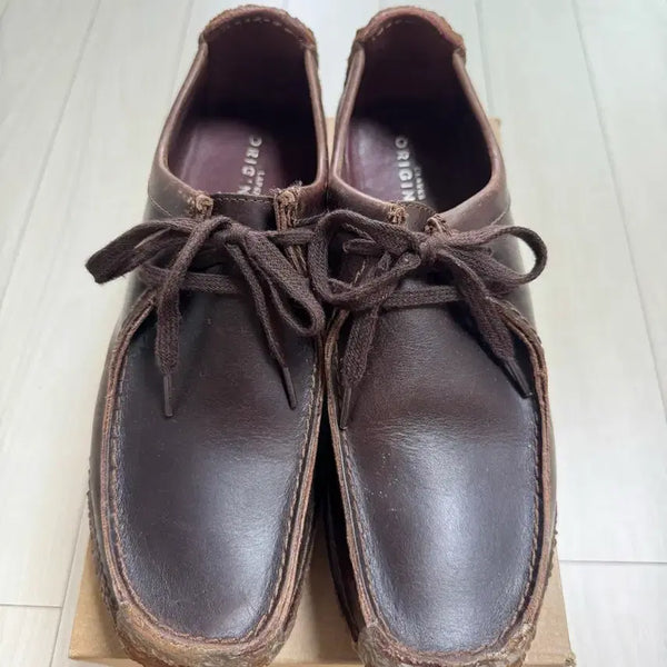 [BUNJANG] Clarks Originals Leather Wallabee Brown / [코디 치트키] 클락스 오리지널 가죽 왈라비 브라운