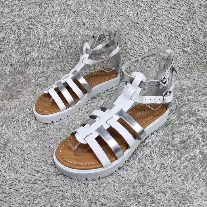 [BUNJANG] NUOVO Gladiator Ankle Sandals / 36/230 NUOVO 누오보 앵클 글라디에이터 샌들