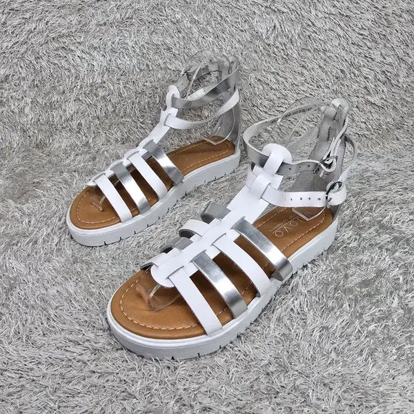 [BUNJANG] NUOVO Gladiator Ankle Sandals / 36/230 NUOVO 누오보 앵클 글라디에이터 샌들