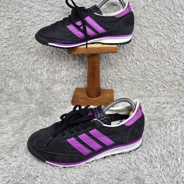 [BUNJANG] Adidas SL72 Purple Black Sneakers / 220 아디다스 SL72 퍼플 블랙 스니커즈
