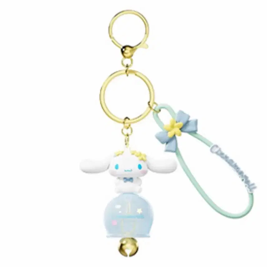 [BUNJANG] Sanrio Cinnamoroll Wind Bell Keyring Gacha (Sealed) / 미개봉)산리오 윈드벨 시나모롤 키링 가챠
