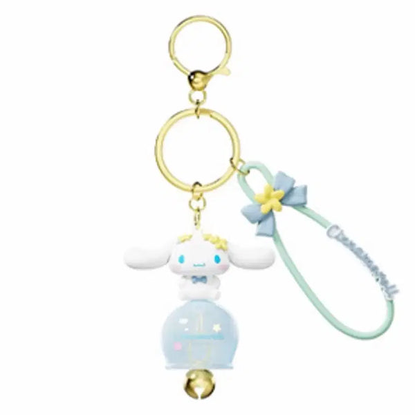 [BUNJANG] Sanrio Cinnamoroll Wind Bell Keyring Gacha (Sealed) / 미개봉)산리오 윈드벨 시나모롤 키링 가챠