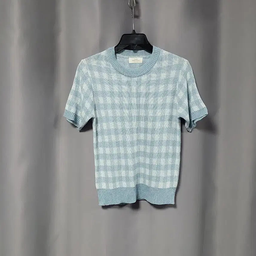 [BUNJANG] Check Pattern Knit Sweater / 체크 패턴 니트