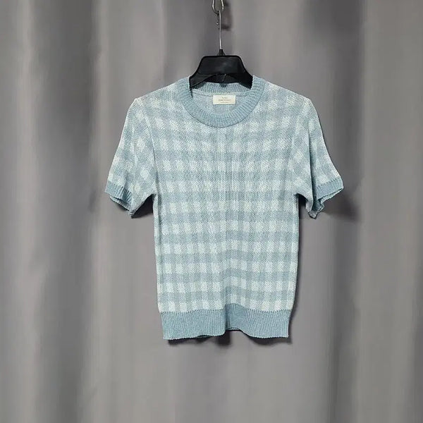 [BUNJANG] Check Pattern Knit Sweater / 체크 패턴 니트
