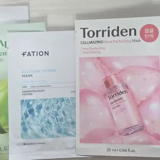 [BUNJANG] Torriden, Goodal, Pati On, Cell Fusion C Bundle Face Masks (10 pcs) / 토리든, 구달, 파티온, 셀퓨전씨 마스크팩 총 10장 일괄 10,700원 팝니다.