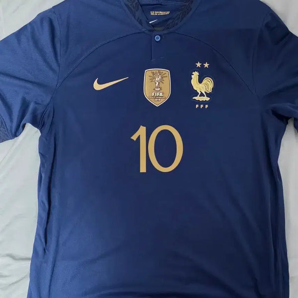 [BUNJANG] Authentic Qatar World Cup Mbappé France National Team Jersey / 정품 카타르 월드컵 음바페 유니폼