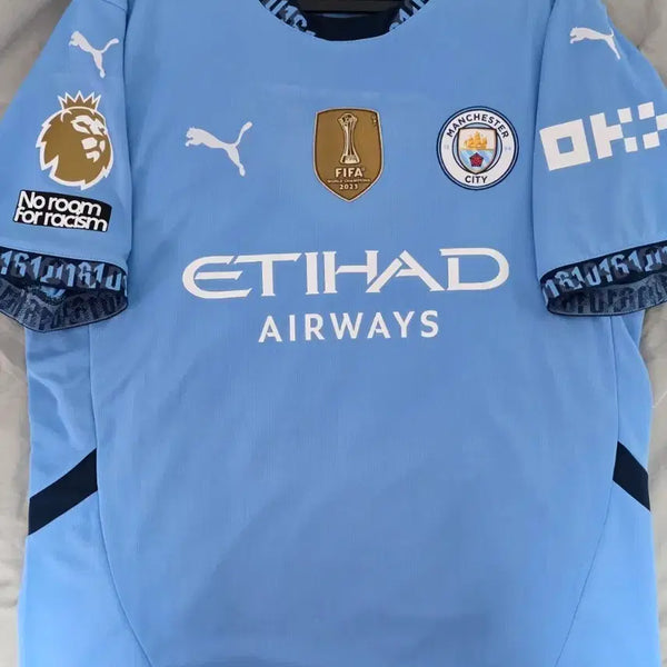 [BUNJANG] Manchester City 24-25 League Authentic Jersey De Bruyne / 정품 맨시티 24-25 리그 유니폼 더브라위너