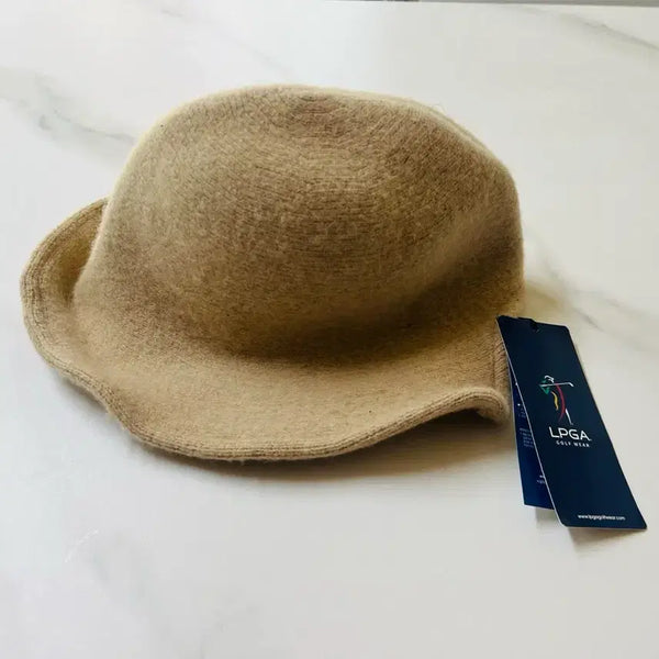 [BUNJANG] LPGA Women's Golf Bucket Hat (Beige) / [새상품] LPGA 여성 골프 버킷햇 (베이지)