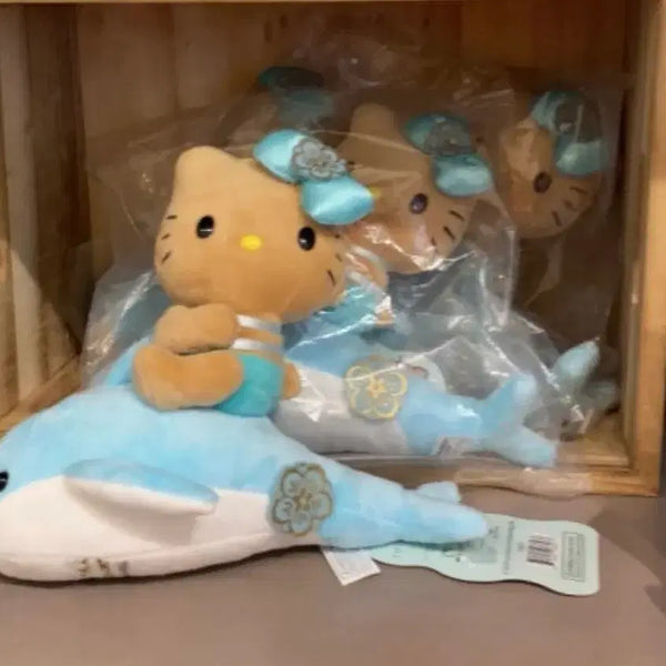 [BUNJANG] Kahala Resort Hawaii Kitty Dolphin Plush Toy / [새상품] 하와이 카할라 키티 돌고래