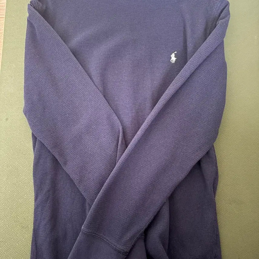 [BUNJANG] Polo Ralph Lauren Waffle Long Sleeve Navy M / 폴로 랄프로렌 와플 롱슬리브 M