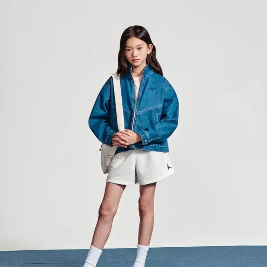 [BUNJANG] Nike Kids Denim Jacket XL / [정품/미착용] 나이키 키즈 데님 자켓XL