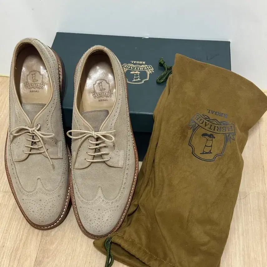 [BUNJANG] Heritage Regal Longwing Dirty Buck Shoes / 헤리티지 리갈 롱윙 더티벅