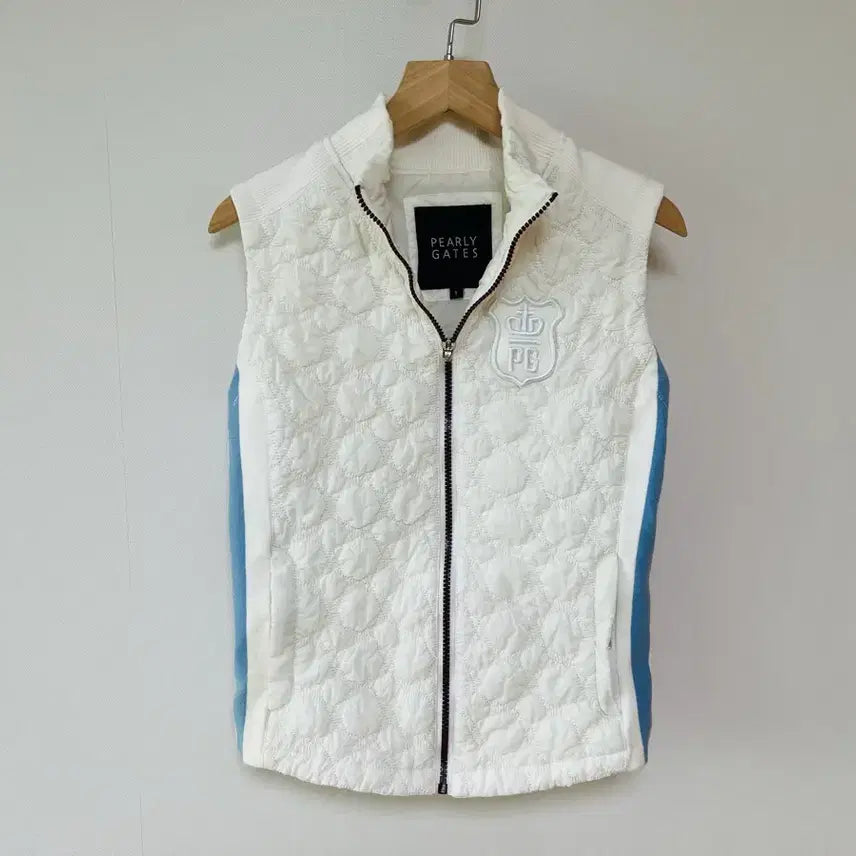 [BUNJANG] Pearly Gates Women's Golf Padded Vest Size 55 / [정품] 파리게이츠 여성 골프 패딩 조끼 베스트 (사이즈 55)