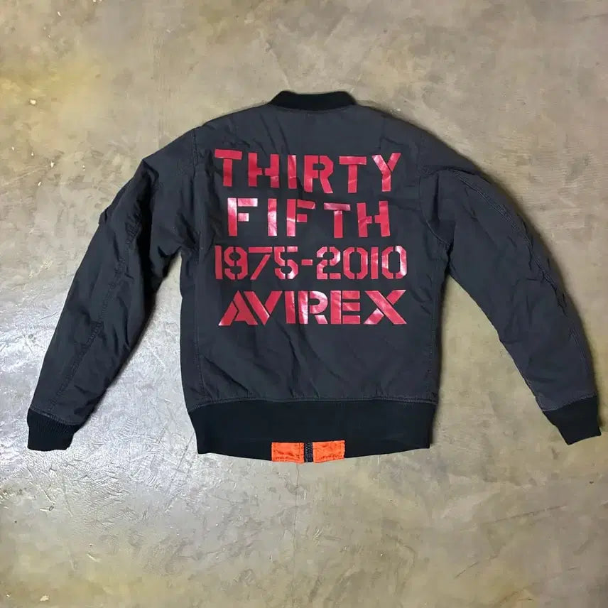 [BUNJANG] Avirex 35th Anniversary Reversible MA-1 Jacket / 아비렉스 35주년 리버서블 MA-1 재킷