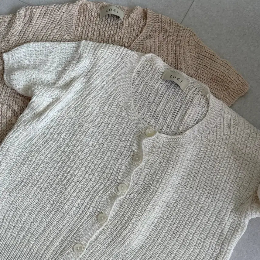 [BUNJANG] LO61 Women's Knit Sweater - Beige/Ivory / LO61 엘오육일