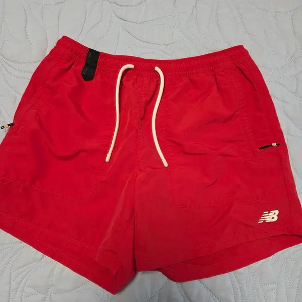 [BUNJANG] New Balance Red Shorts / 뉴발란스 반바지 빨강색