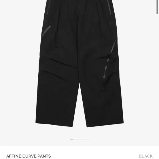 [BUNJANG] Sansan Gear A Fine Curve Pants Black / [3] 산산기어 어파인 커브 팬츠 블랙