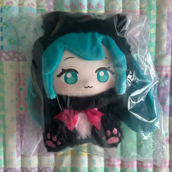 [BUNJANG] LDCX Hatsune Miku Forest Cuties Plush Black Cat / LDCX 하츠네미쿠 포레스트 큐티즈 인형 검은 고양이