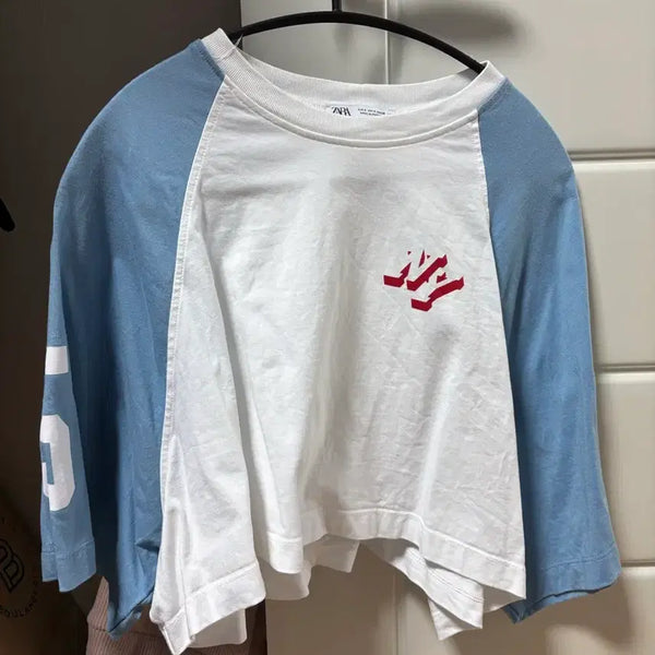 [BUNJANG] Zara Cropped T-Shirt / 자라 크롭티셔츠