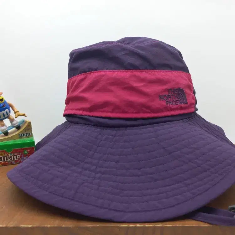 [BUNJANG] The North Face 2-Way Detachable Cover Bucket Hat Purple/Pink / 노스페이스 2WAY 탈부착 커버 캠핑 등산 모자 벙거지 버킷햇 퍼플 핑크