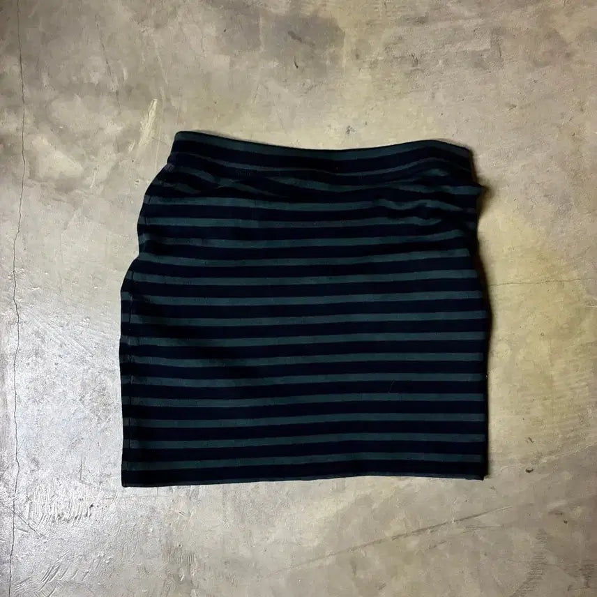 [BUNJANG] Alexander Wang Stripe Mini Skirt / 알렉산더 왕 스트라이프 미니 스커트
