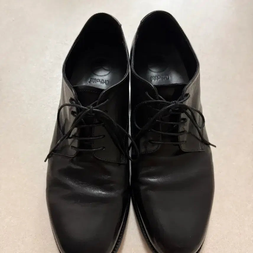 [BUNJANG] Yase USN 70s Horsehide Derby Shoes Black / 야세 USN 70s 홀스하이드 더비 슈즈 블랙