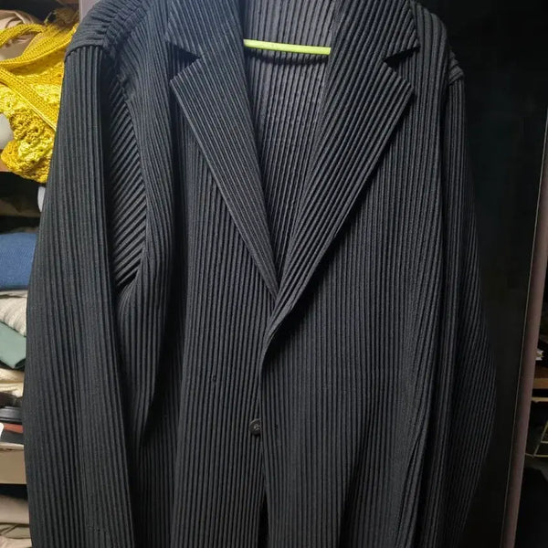 [BUNJANG] Homme Plissé ISSEY MIYAKE Basic Jacket Size 4 / [ 4 ] 옴므플리세 베이직자켓 판매합니다