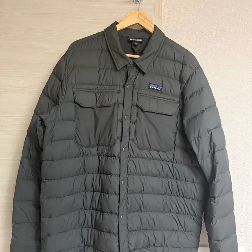 [BUNJANG] Patagonia Men's Silent Down Padded Shirt Jacket / 파타고니아 맨즈 사일런트 다운 패딩 셔츠 자켓