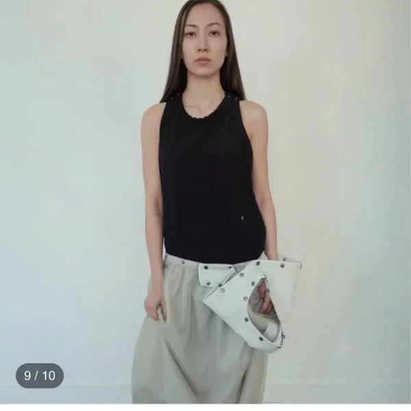 [BUNJANG] Eonts 2226 Shasha Black Top / eonts 2226 SHASHA black 애옹쓰 샤샤