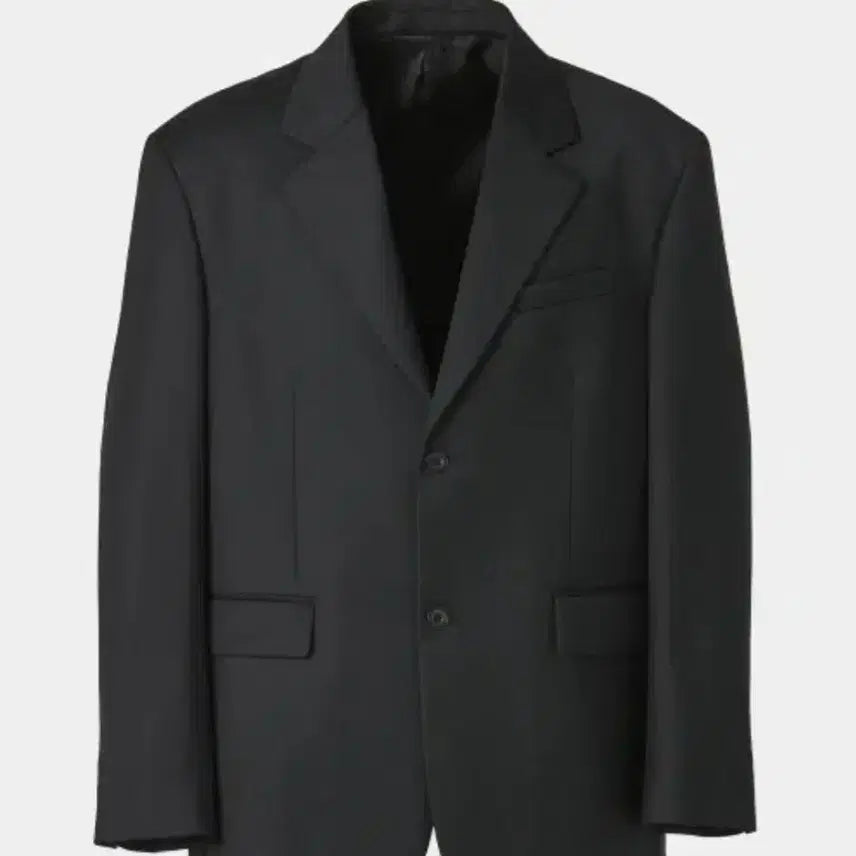 [BUNJANG] COOR Single Two-Button Blazer Black M / COOR 쿠어 싱글 투 버튼 블레이저 M 블랙