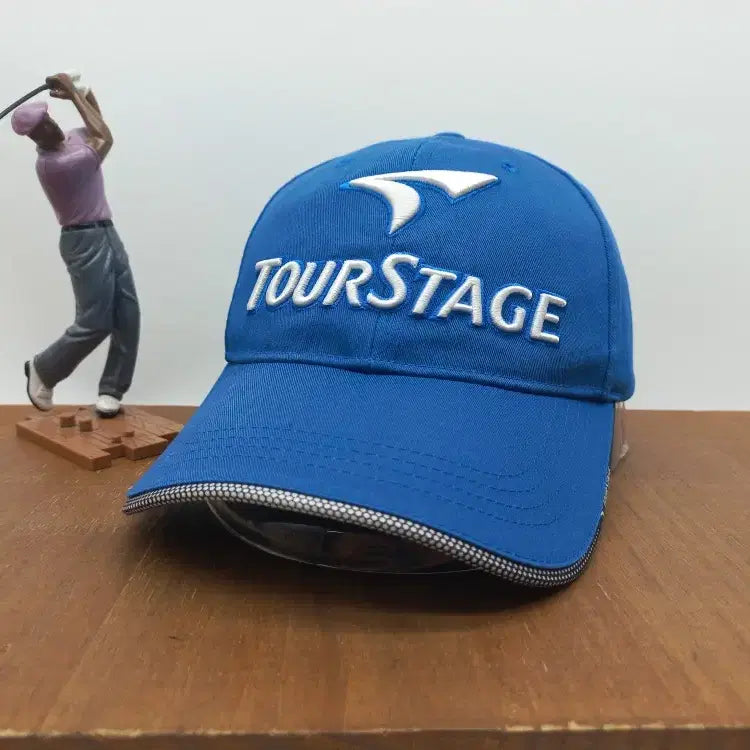 [BUNJANG] Bridgestone Tourstage Mesh Lined Functional Sports Golf Cap Blue / JPN 투어스테이지 브리지스톤 메시 안감 기능성 스포츠 야구모자 골프 볼캡 블루
