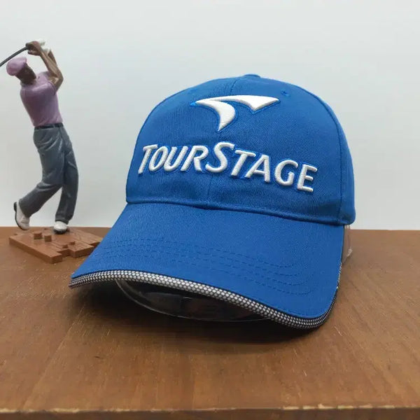 [BUNJANG] Bridgestone Tourstage Mesh Lined Functional Sports Golf Cap Blue / JPN 투어스테이지 브리지스톤 메시 안감 기능성 스포츠 야구모자 골프 볼캡 블루