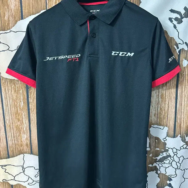 [BUNJANG] CCM JetSpeed FT1 Team Polo Shirt / [정품] CCM 제트스피드 FT1 팀 폴로 셔츠 실측 M
