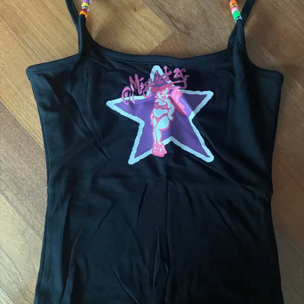 [BUNJANG] O-Mighty Black Tank Top / 오마이티 o-mighty  블랙 나시 새상품