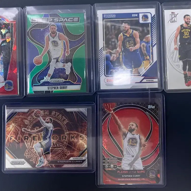 [BUNJANG] Stephen Curry Bundle Set (6 Cards) / (NBA) 스테판 커리 6장 일괄