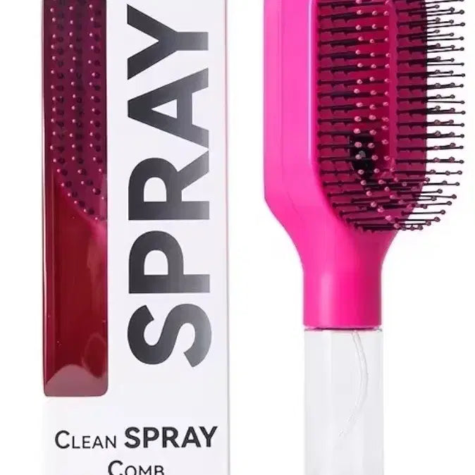 [BUNJANG] Wanmei Spray Comb Red / 완메이 스프레이 빗 레드 미개봉물과 헤어 에센스를 넣어 사용할 수 있는 완메이 스프레이 빗이에요머리를 빗으면서 수분과 영양을 공급해줘서 스타일링하기 좋아요정전기 방지 기능도