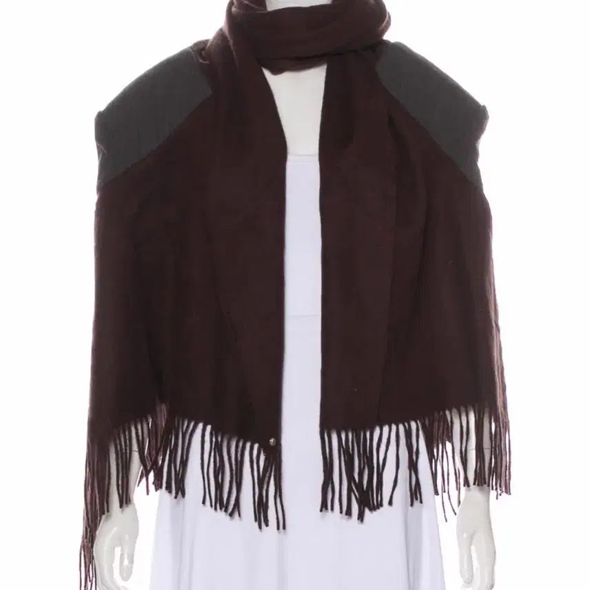 [BUNJANG] BLESS Wool Muffler Shawl Brown / 블레스 BLESS 울 머플러 숄 브라운