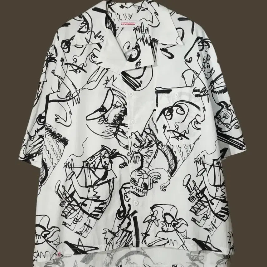 [BUNJANG] Charles Jeffrey Loverboy Hawaiian Shirt / 찰스제프리 러버보이 하와이안 셔츠