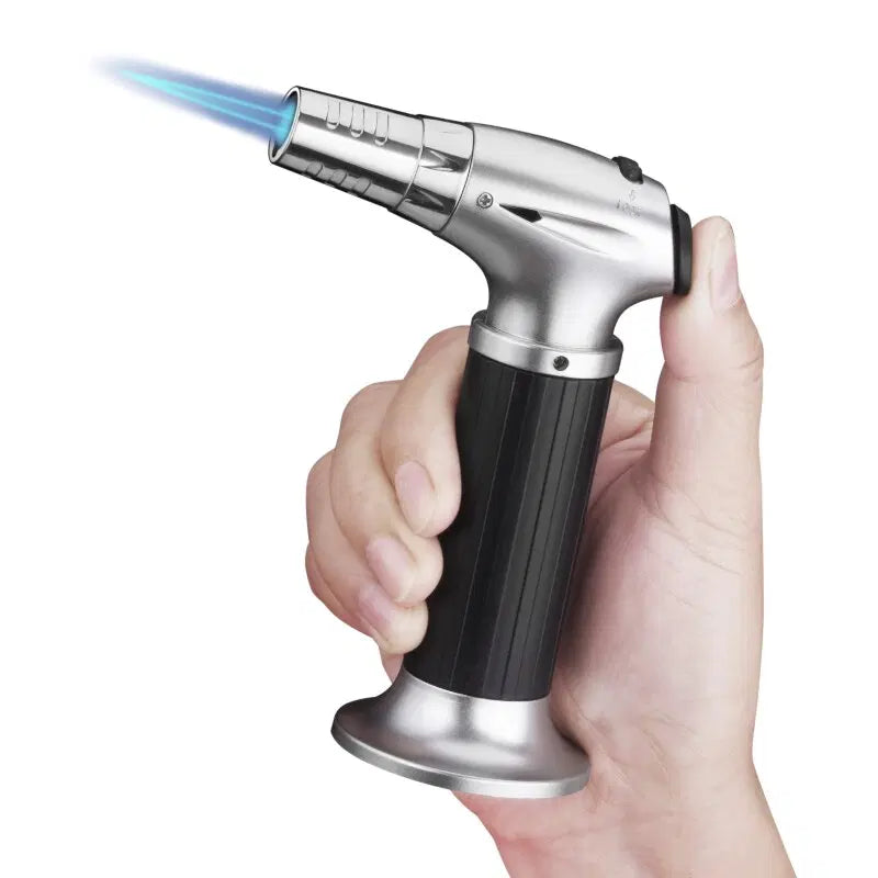 [BUNJANG] High-Performance Gas Torch Lighter JC-609 Black G-599 / 고성능 가스토치 라이터 JC-609 블랙 G-599