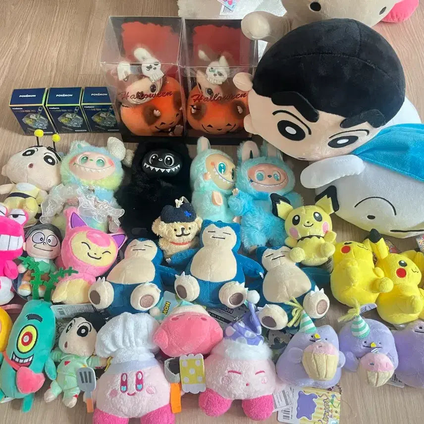 [BUNJANG] Character Keyrings, Plush Toys, Bag Charms - Assorted Popular Designs / 몰티즈, 커비, 포켓몬, 라부부, 산리오 등 키링-인형-가방고리